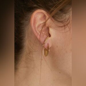 Soko Meta Huggie Hoop Earrings